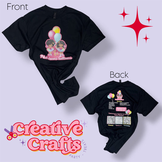 T-Shirt Business DTF Front + Back