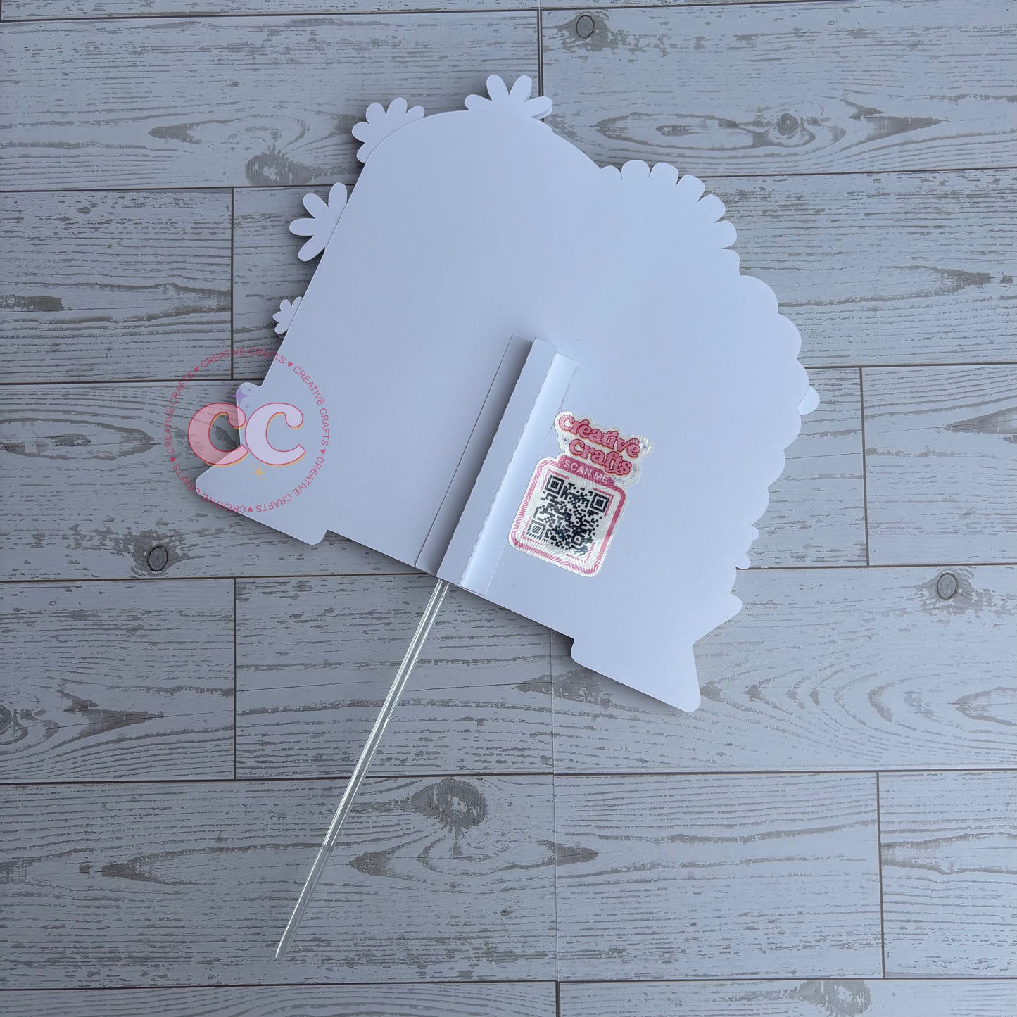 Cake Topper con efecto 3D