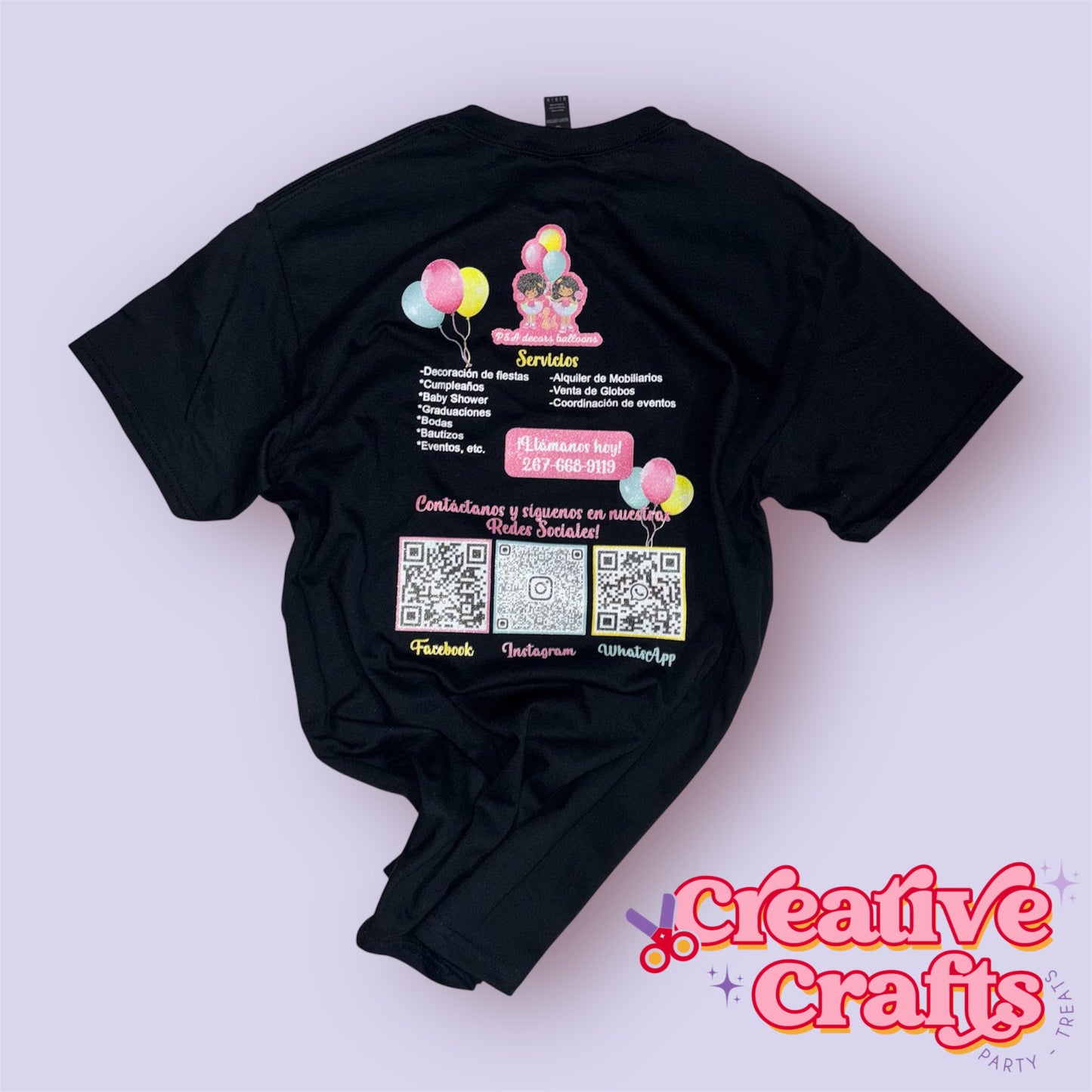T-Shirt Business DTF Front + Back