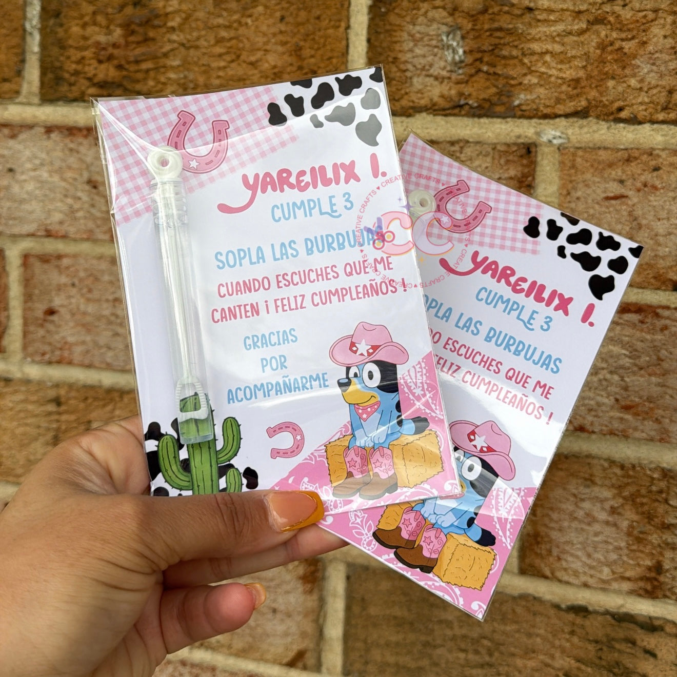 Bubble Wand Card