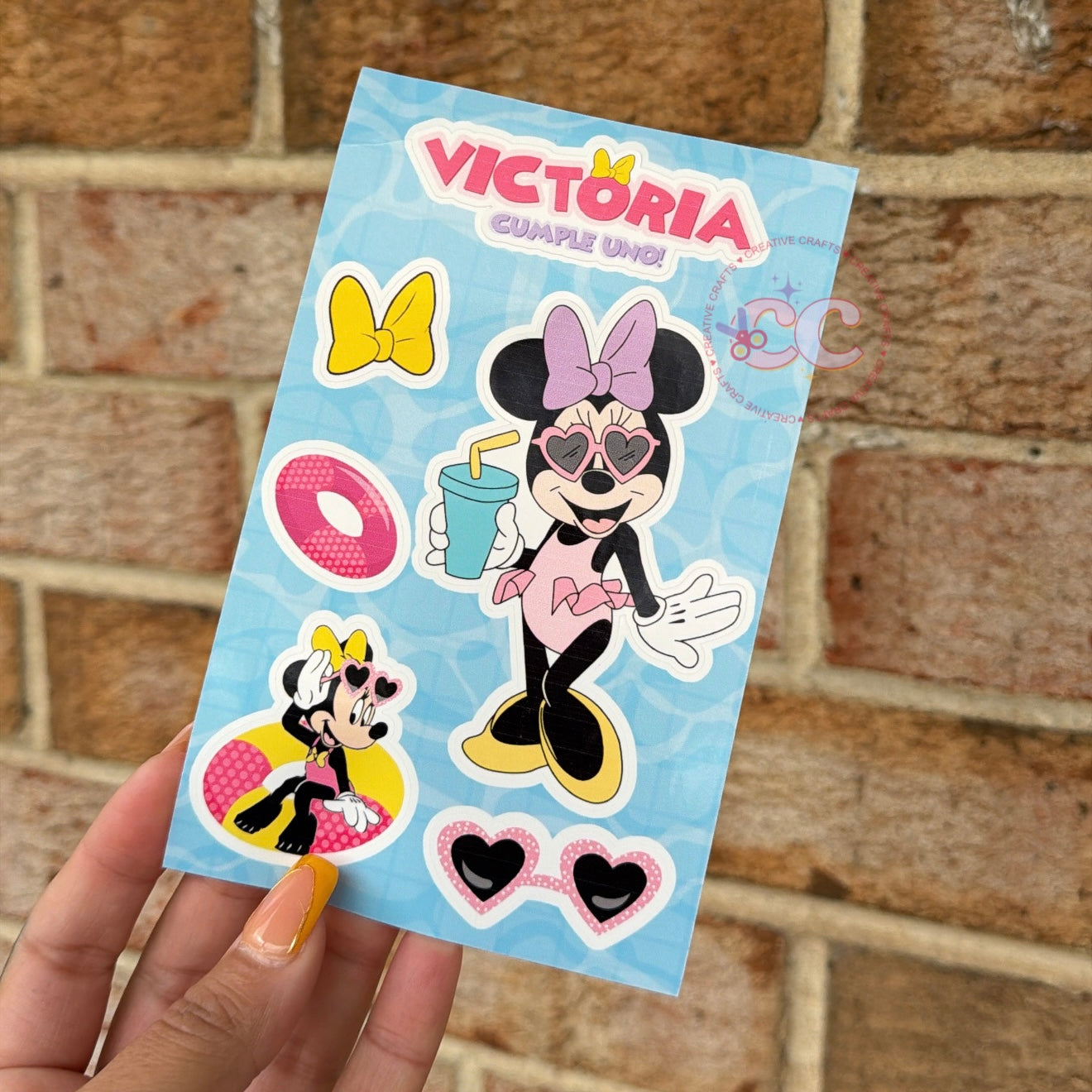 Birthday Sticker Sheet 4x6”
