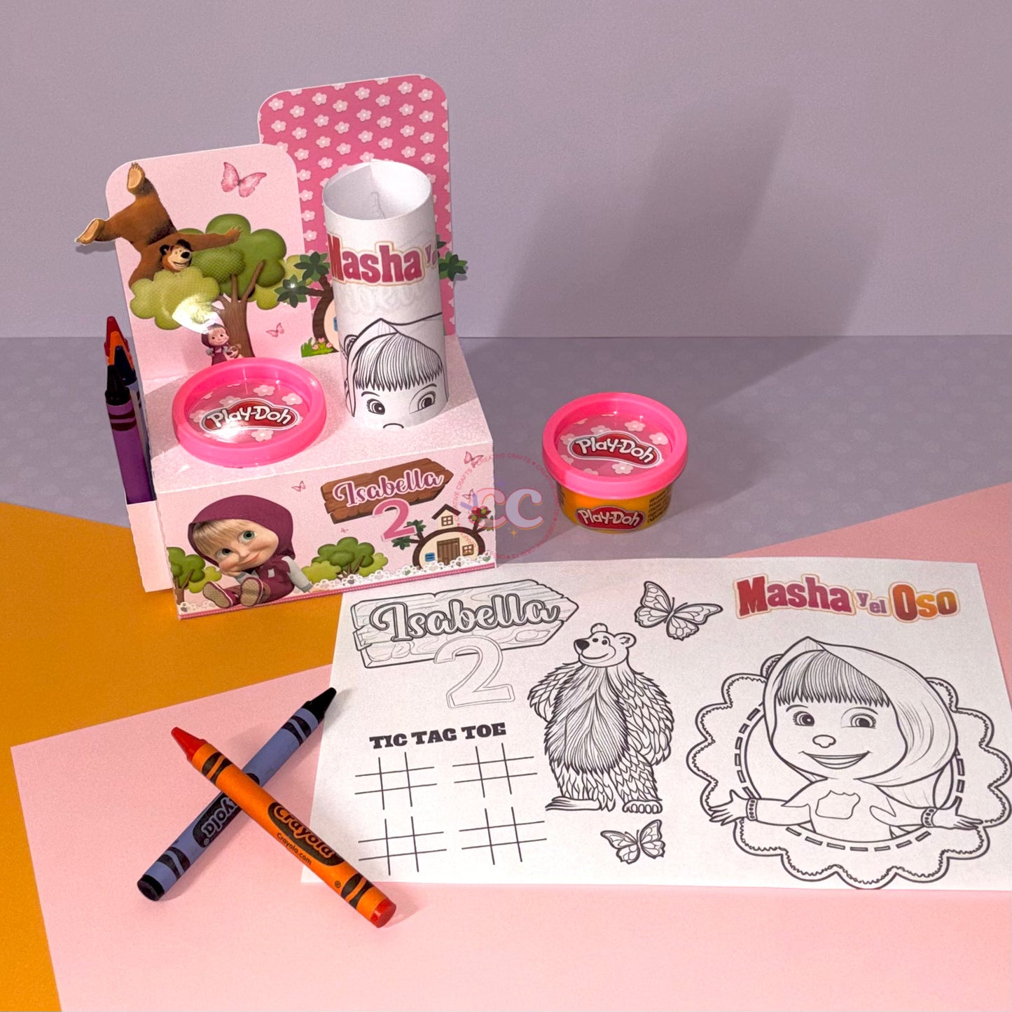 Play-Doh/Coloring Box