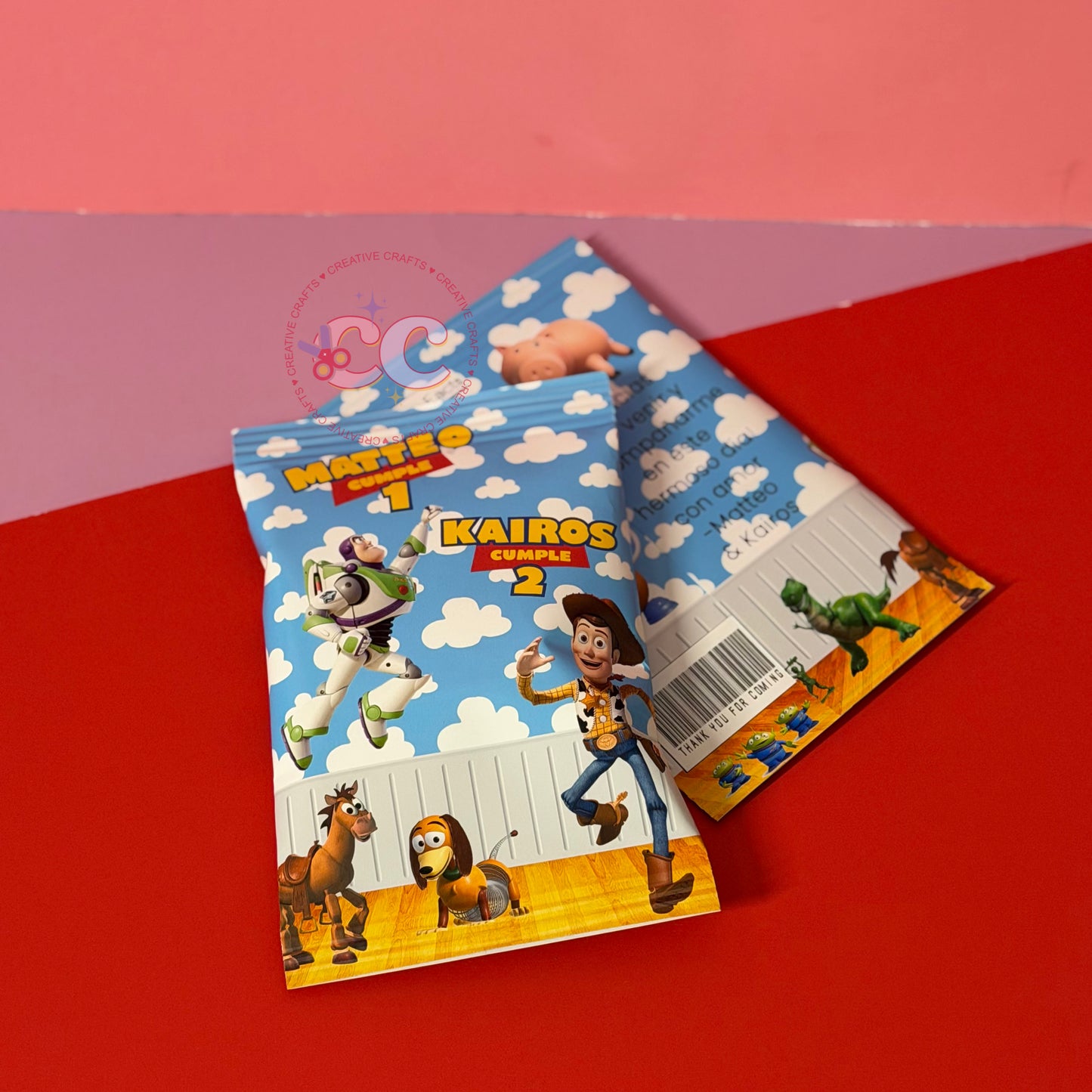 Chip Bags Vacías