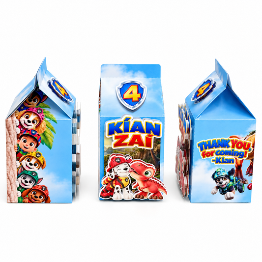 Milk Boxes 3D