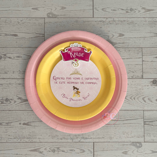 Tarjeta para Platos