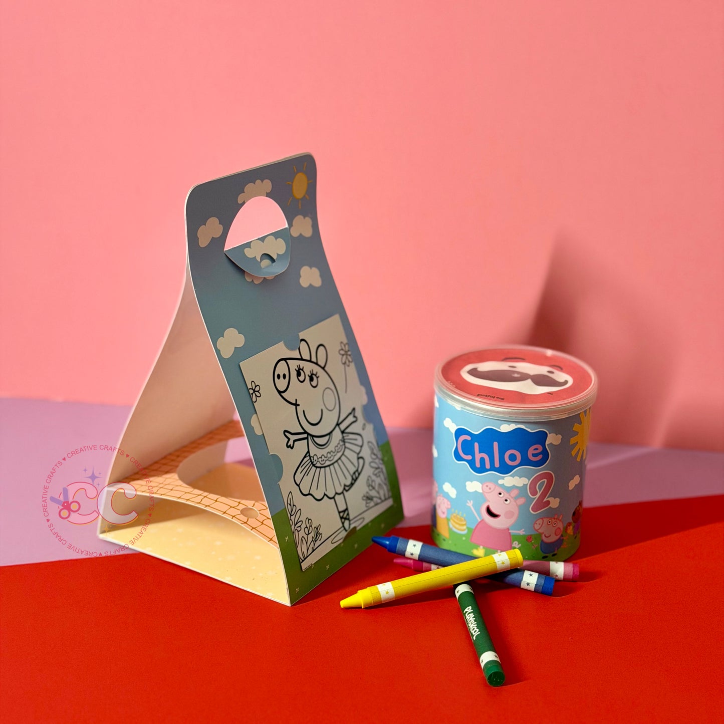 Pringles Coloring Box