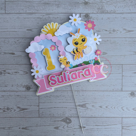 Cake Topper con efecto 3D