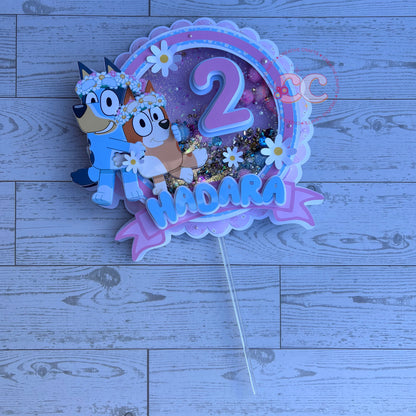 Cake Topper con efecto 3D