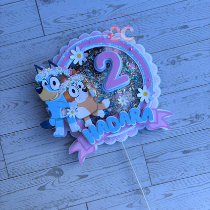 Cake Topper con efecto 3D