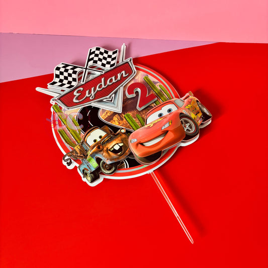 Cake Topper con efecto 3D