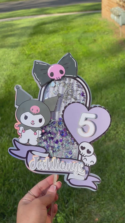 Cake Topper con efecto 3D